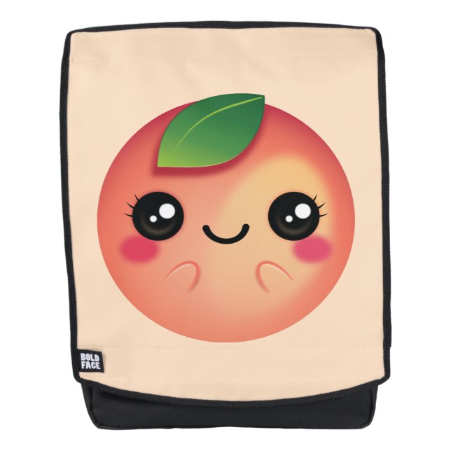 Sac À Dos Kawaii Peach (Devant)