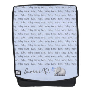 Sac À Dos Kit de survie pour bébés Eléphants cuits Personnal