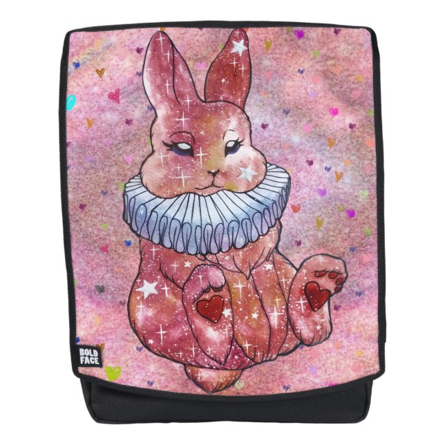 Sac À Dos Lapin nommé Coccinelle (Devant)