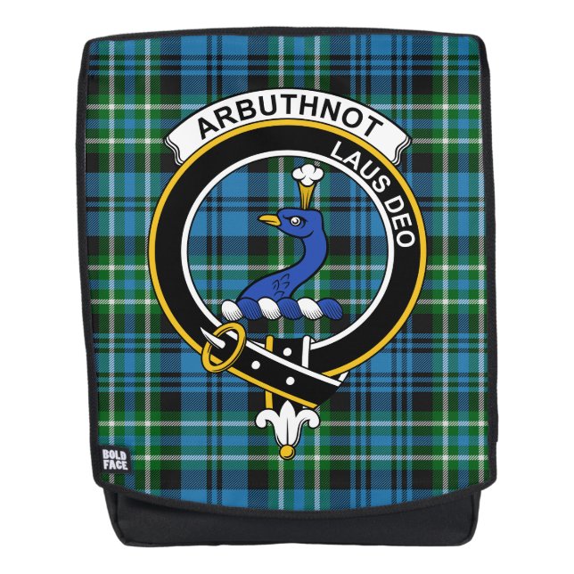Sac À Dos Le Clan De Chasse À L'Arbuth Crest Tartan Plaid (Devant)