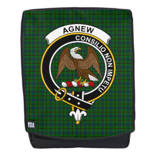 Sac À Dos Le Tartan Plaid de la Crête du Clan Agnew Hunti