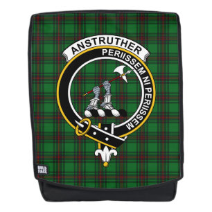 Sac À Dos Le Tartan Plaid de la Crête du Clan de Chasse d'An