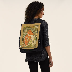 Sac À Dos L'Ermitage French Nouveau Femme dans un champ de f