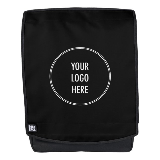 Sac À Dos Logo d'entreprise personnalisé simple (Devant)