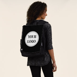 Sac À Dos Logo Marque Noire | Entreprise Commerciale Société