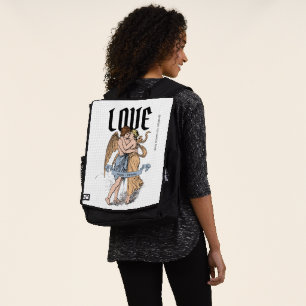 Sac À Dos Love Embrace – Illustration d'un couple romantique