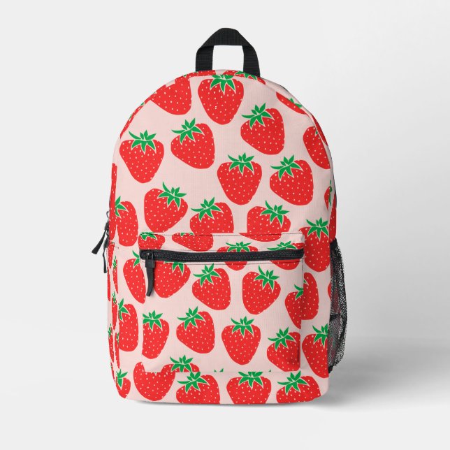 Sac à dos mignonne fraise (Recto)