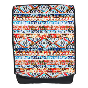 Sac À Dos Mignons motifs aztèques colorés féminins