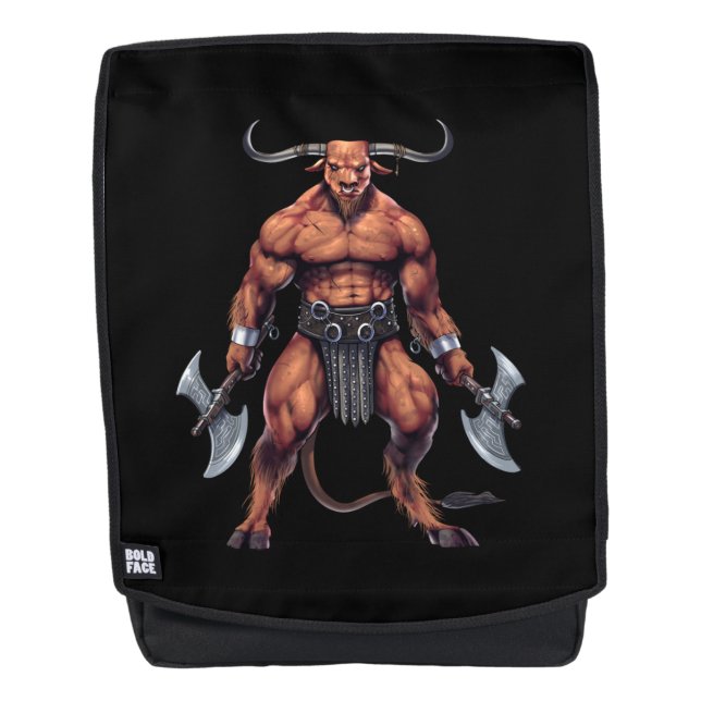 Sac À Dos Minotaure mythologique grecque (Devant)
