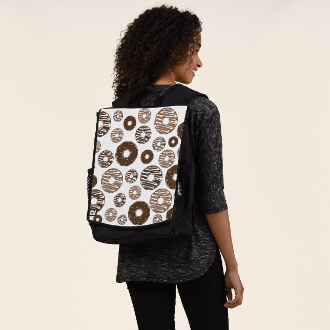 Sac À Dos Motif de beignes, beignets de chocolat, beignets d (Porté)