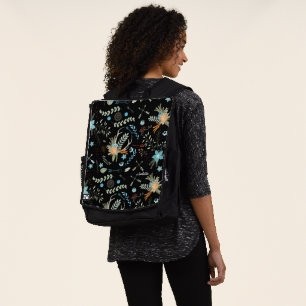 Sac À Dos Motif de flèche de bois de cerf vert corail rose p