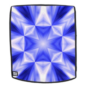 Sac À Dos Motif d'éclatement de la ligne bleue