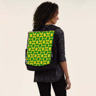 Sac À Dos Motif du trottoir d'Ipanema, Motif de plage, Brési