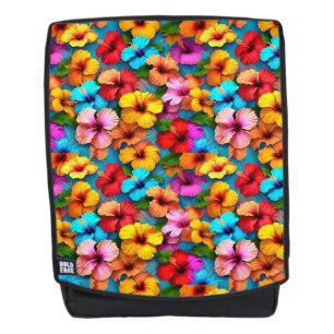 Sac À Dos Motif Fleurs Multicolores Floral-36355