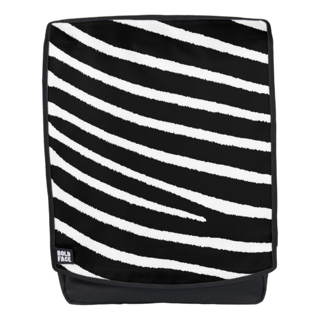 Sac À Dos Motif Zèbre (Devant)