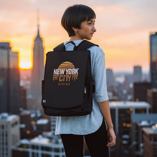 Sac À Dos New York City & le Soleil levant