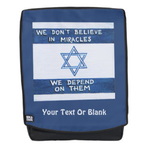 Sac À Dos Nous Dépendons Des Miracles