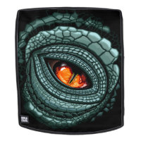 Œil de prédateur reptile primal