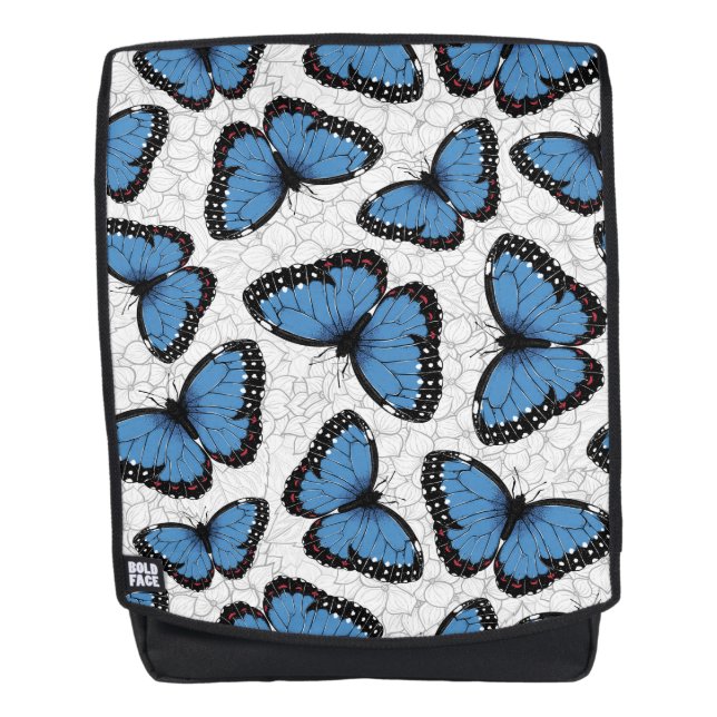 Sac À Dos Papillons morpho bleu (Devant)