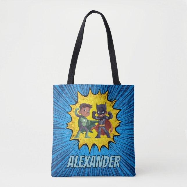 Sac à dos personnalisé pour garçon Superhero (Devant)