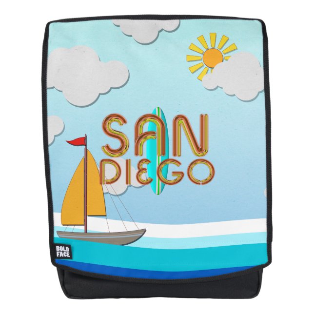 Sac À Dos PIÈCE EN T San Diego (Devant)