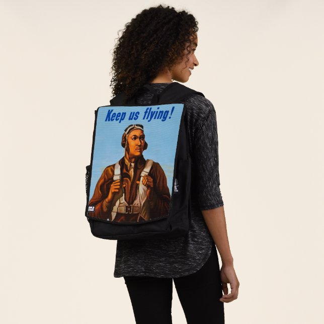 Sac À Dos Pilotes de chasse afro-américains de la Seconde Gu (Porté)