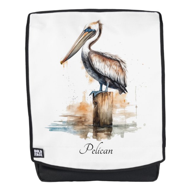 Sac À Dos Poise du Pélican (Devant)