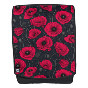 Sac À Dos Poppies rouges