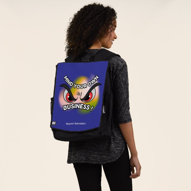Sac à dos pour adultes : Faites attention à vous ( (Porté)