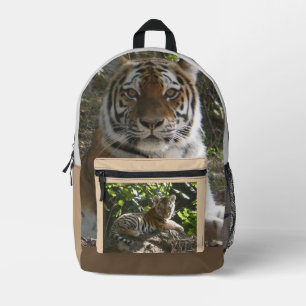 Sac à dos pour bébé et mère tigre