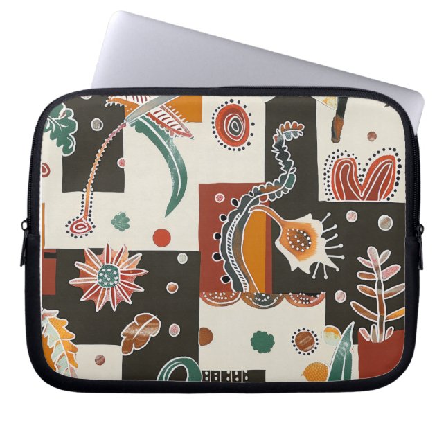 Sac à dos pour ordinateur portable à motif de vie  (Devant)