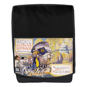 Sac À Dos Publicité vintage pour le suffrage féminin