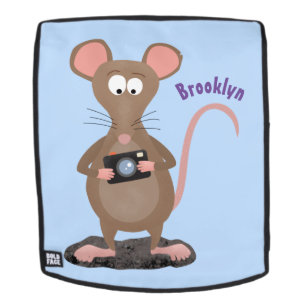 Sac À Dos Rat drôle avec dessin animé de la caméra