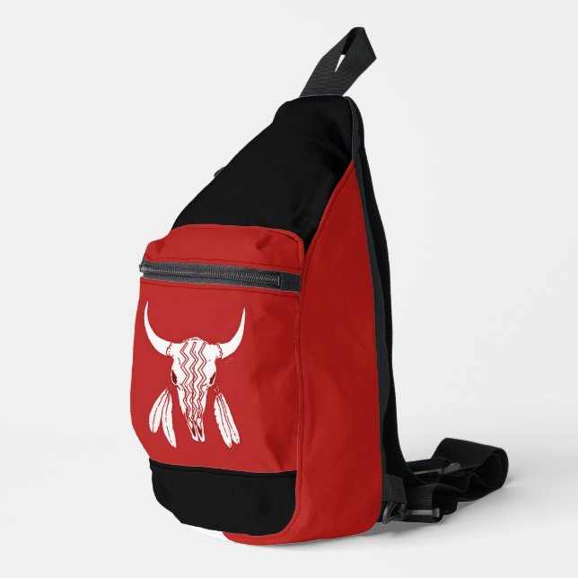 Sac à dos Red Ghost Dance Buffalo (Coin droit)