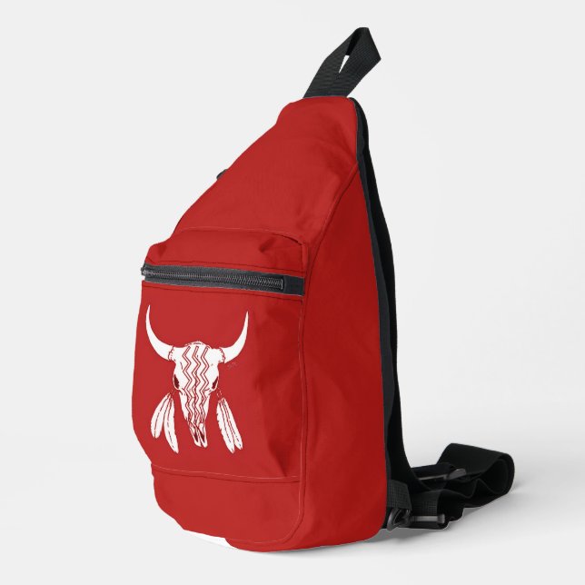 sac à dos Red Ghost Dance Buffalo (Coin droit)