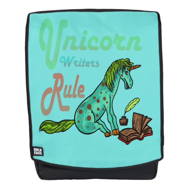 Sac À Dos Règle Unicorn Writers (Devant)