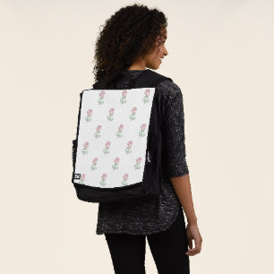 Sac À Dos Roses rouges, motif de roses, fleurs