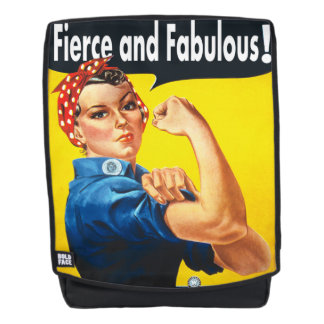 Sac À Dos Rosie la riveuse Fière et Fabuleuse Branchée