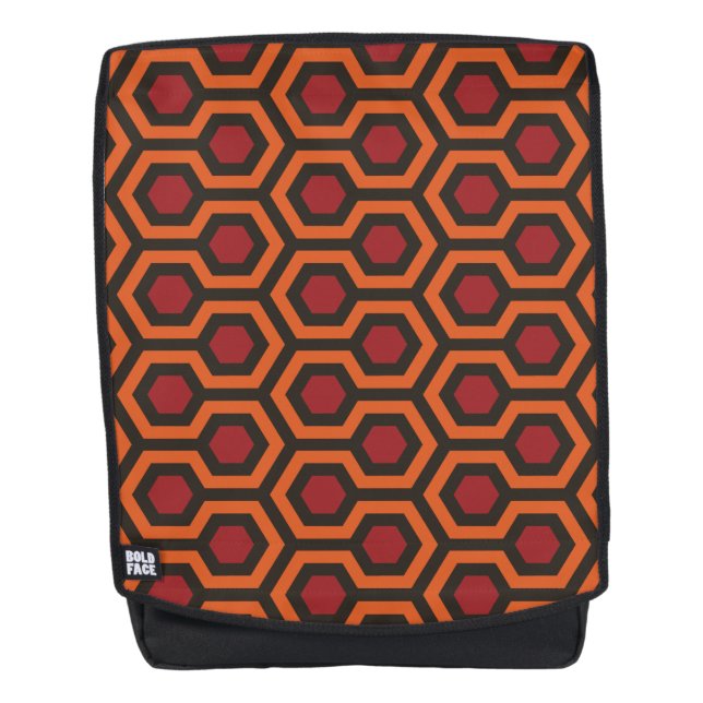 Sac À Dos Rouge brillant (Devant)