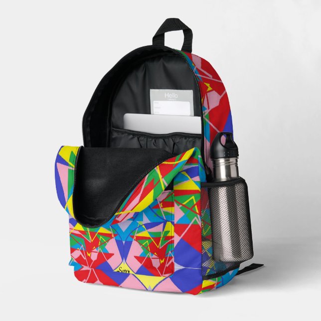 Sac à dos : Sensation de déplacement. (Coin arrière droit (ouvert))