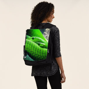 Sac À Dos Serpents verts