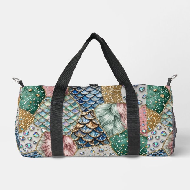 Sac à dos Sirène Dragon | Sacs de voyage fantaisis (Recto)