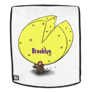 Sac À Dos Souris mignonne avec dessin animé au fromage