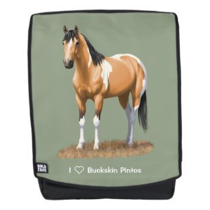 Sac À Dos Staillion Cheval Pinto Dun Paint Buckskin