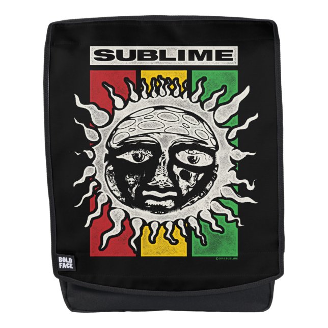 Sac à dos sublime de Rasta Sun (Devant)