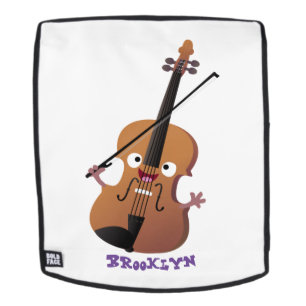 Sac À Dos Sympa drôle violon personnage de dessin animé
