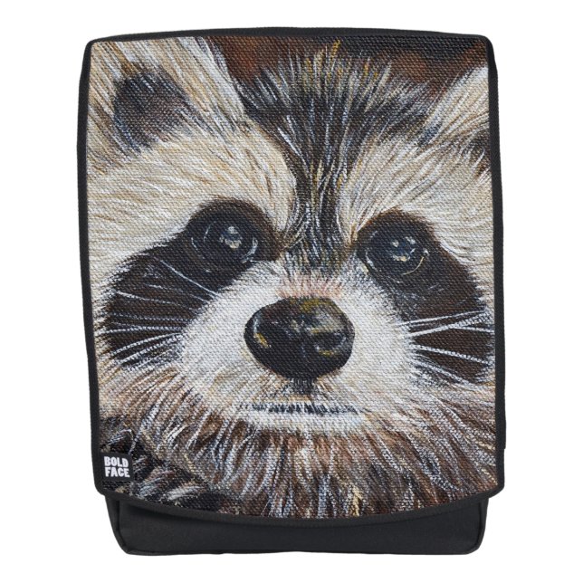 Sac À Dos Tableau Raccoon (Devant)