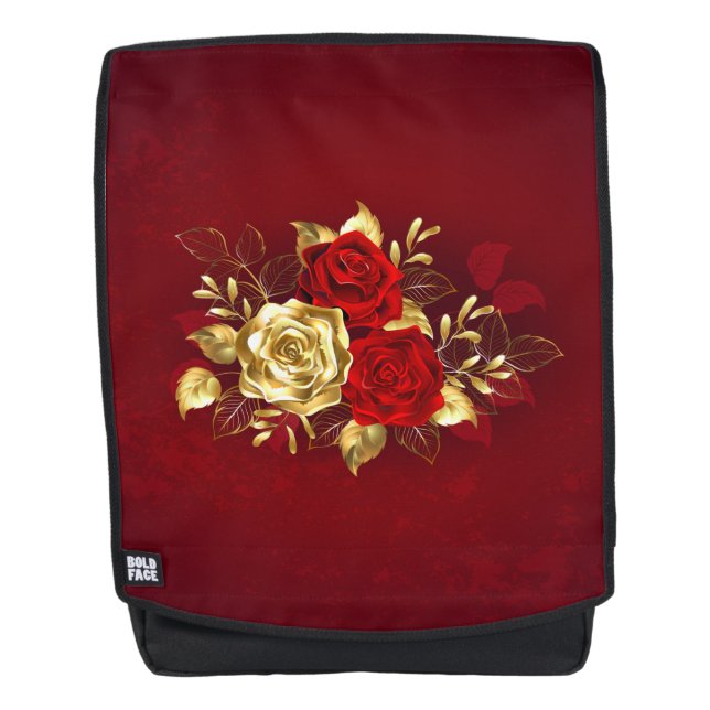 Sac À Dos Trois Roses de bijoux (Devant)