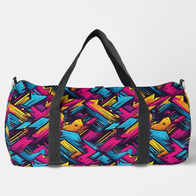 Sac à dos urbain pop vibrant de ville (Recto)