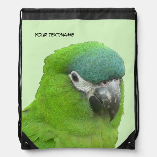 Sac à dos vert de cordon de Lorikeet